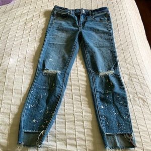 Girl’s Jean art class size 7-8